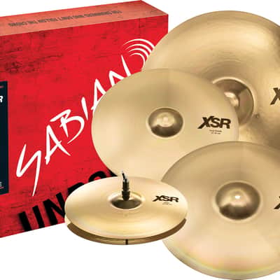 Sabian XSR Performance Set | Ships Now | 14" Hats, 16" & 18" Fast Crash, 20" Rock Ride | Bundle Pack | Made in Canada | NEW | Authorized Dealer image 8