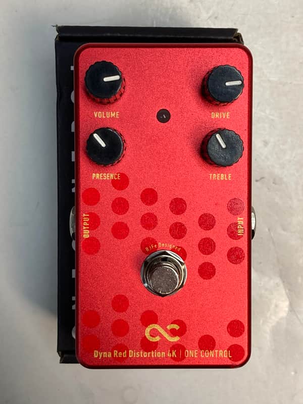 One Control Dyna Red Distortion 4k image 1