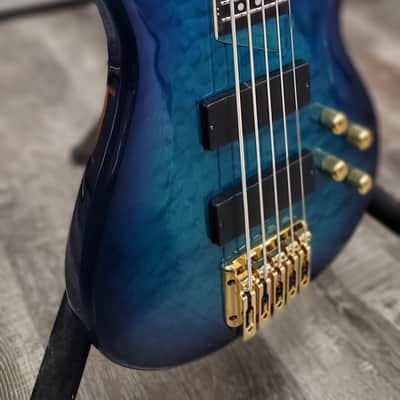 AIO Wolf KTB-5 Bass - Blue Burst GS-001 image 10
