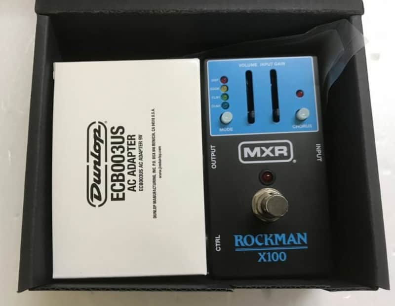 MXR Rockman X100 Analog Tone Processor Pedal w/ Original box & paperwork image 1