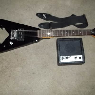 First Act Flying V Short Scale Guitar ME 276 w Amp Strap Cord image 3