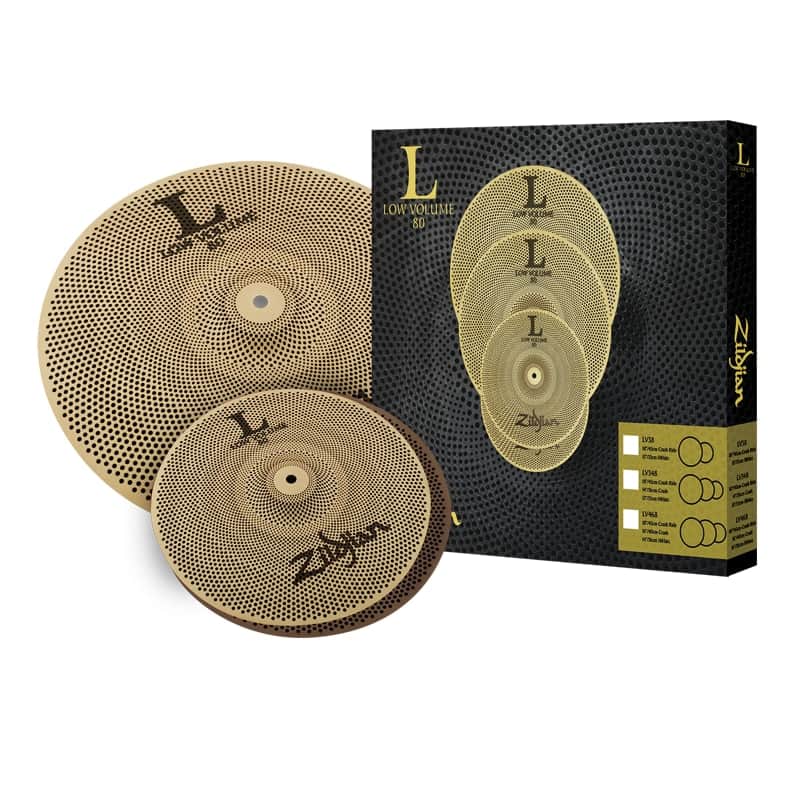 Zildjian L80 Low Volume Cymbal Pack LV38 - 13/18" image 1