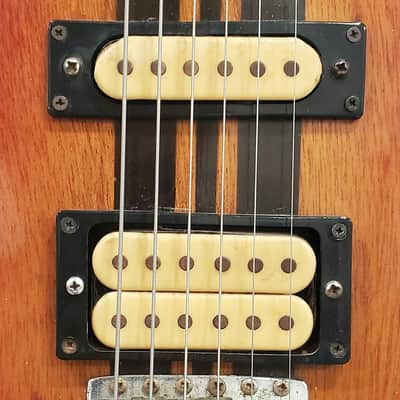 Rare Vintage 70's Univox Stratocaster Style MIJ Japan HSS Racing Stripes image 4