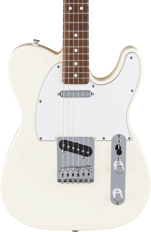 Fender Standard Telecaster Electric Guitar, Laurel Fingerboard, Olympic White image 1