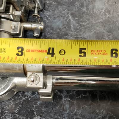 Vintage Pearl Bass Drum Tom Mount w/arms 1980's image 4