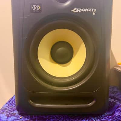 KRK RP-6 Rokit G3 2-Way 6" Active Studio Monitors (Pair) 2014 - 2018 - Black image 2