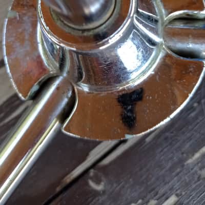 Sonor Rare snare stand Z5552 Teardrop era 60s - Vintage chrome image 8