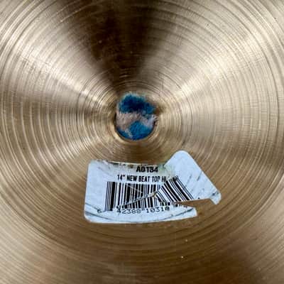 Don't pay £400+!! 14" LIGHT! Zildjian A NEW BEAT Hihats 865g 1479g image 10