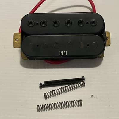 2000's Ibanez S470DXQM S Series INF1 Black Neck Humbucker Guitar Pickup 8.41k image 1