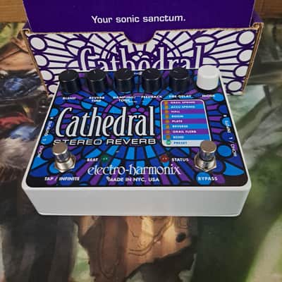 Electro-Harmonix Cathedral Stereo Reverb 2009 - 2020 - Blue / Purple image 1