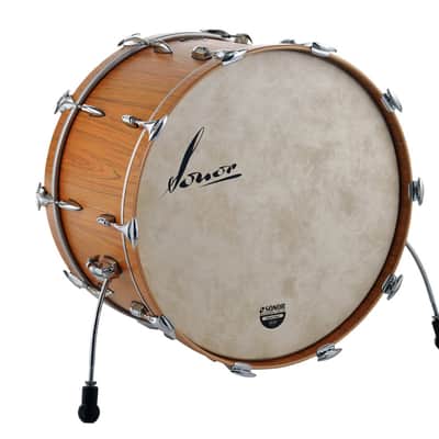 Sonor Vintage Series 24"X14" Bass Drum NM - Teak Semi-Gloss (VT-2414-BDNM-TSG) image 2