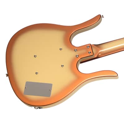 Jerry Jones LEFTY Longhorn Bass - Copperburst - Short Scale Electric Bass Guitar - USED! image 4