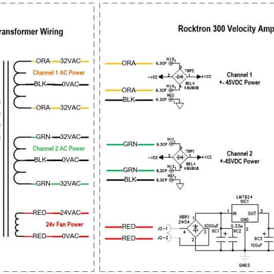 2 Rocktron Velocity 300 Power Transformers 300w image 5