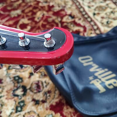 *RARE* 1989 Orville by Gibson FB Firebird Ferrari Red with Matching Headstock and Original Softcase, Japan MIJ image 24