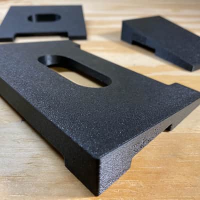 NCD Risers - RGLN : 6-3/4" Pedal Riser - Black image 1