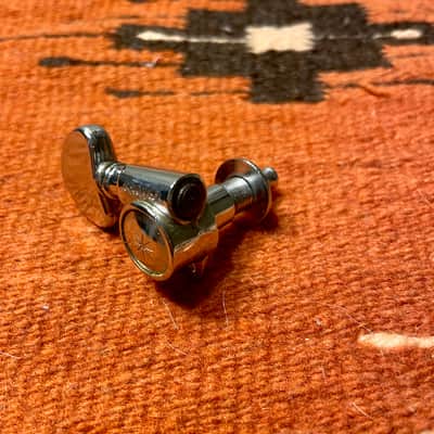Vintage Single Grover Star Back Guitar Tuner-Tuning Key 1970's Treble Side image 3