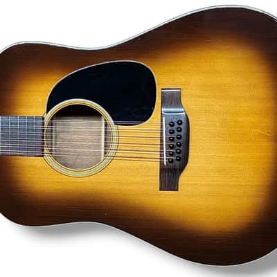 Martin D12-18 sunburst 1974 image 3