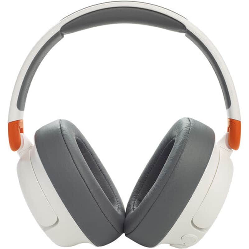 JBL JR 460NC Noise-Canceling Wireless Over-Ear Kids Headphones (White) image 1