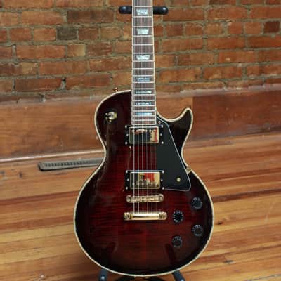 Wolf Single Cut WLP750 Red Burst image 3