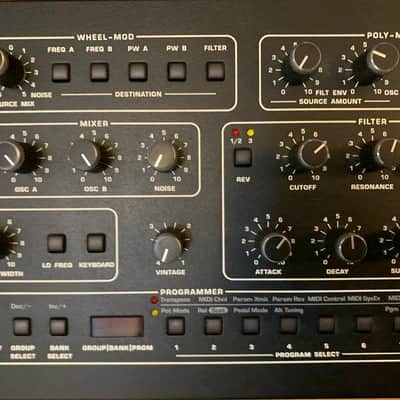Sequential Prophet-10 Desktop 10-Voice Polyphonic Synthesizer 2021 - Present - Black with Wood Sides image 4