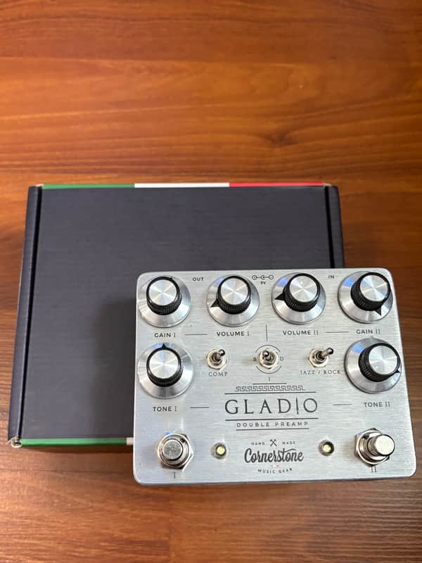 Read description! Cornerstone Music Gear Gladio V2.1 2020 - 2023 - Silver image 1