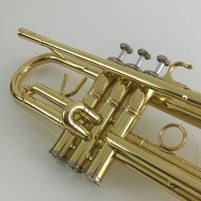 Vintage E.M Winston Brass Trumpet 475LTH Rare Original Band Brass Instrument Boston Massachusetts image 13