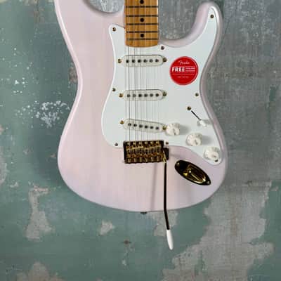 Squier Classic Vibe '50s Stratocaster - White Blonde with Gold Hardware image 2