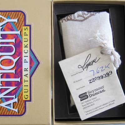 Seymour Duncan Antiquity Humbucker Neck Pickup Gold 7.62k image 1