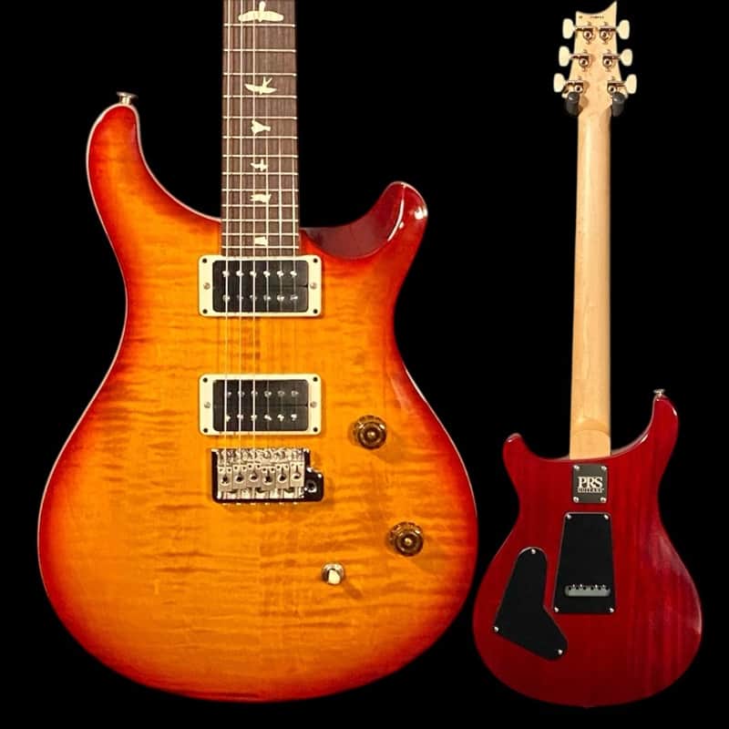 PRS CE 24 Electric Guitar - Dark Cherry Sunburst image 1