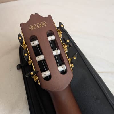 Ibanez GA35TCE Thinline Cutaway Nylon-String Classical Acoustic-Electric Guitar + Ibanez Gig Bag image 17