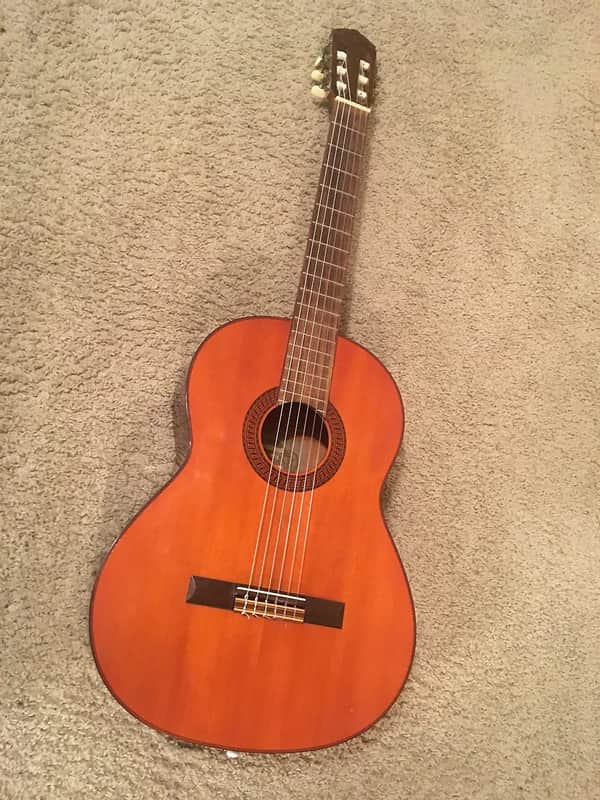 Yamaha  G90A classical guitar 1980s Natural made in Taiwan in very good condition image 1