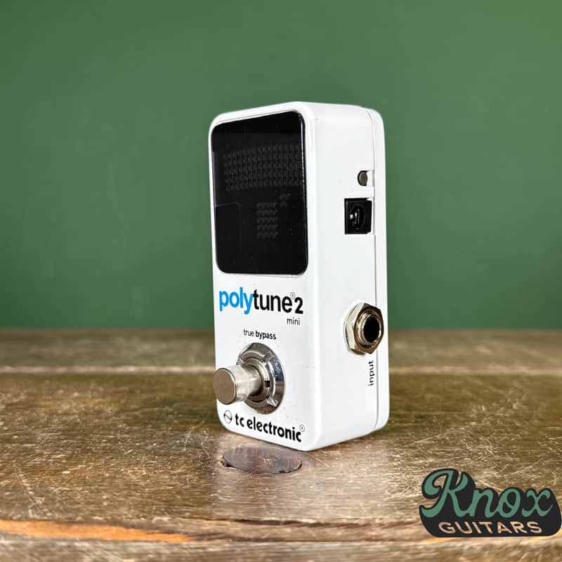 TC Electronic PolyTune 2 Mini Tuning Pedal 2010s - White image 1