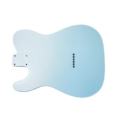 T-Style Daphne blue alder guitar body image 3