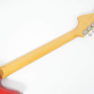 [SALE Ends June 30] Fender Japan JG-66 JAGUAR CAR Candy Apple Red 1997 O Serial JG66 MIJ TOM Bridge image 10