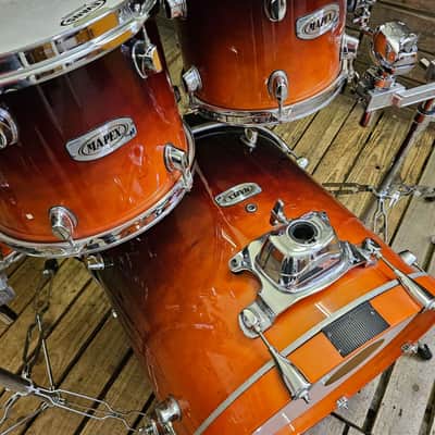 Drum Kit Acoustic Mapex PRO M Caramel Fade USED! RKMK150826 image 5