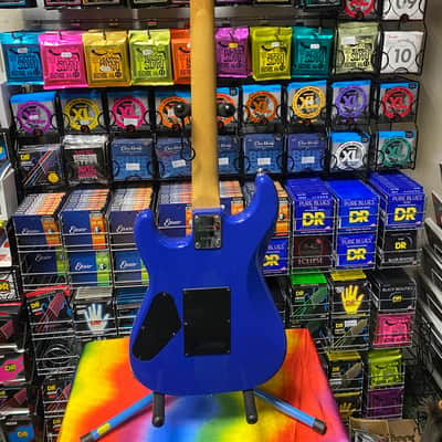 Aria Pro II SL-DX3 electric guitar in blue - Made in Japan image 22
