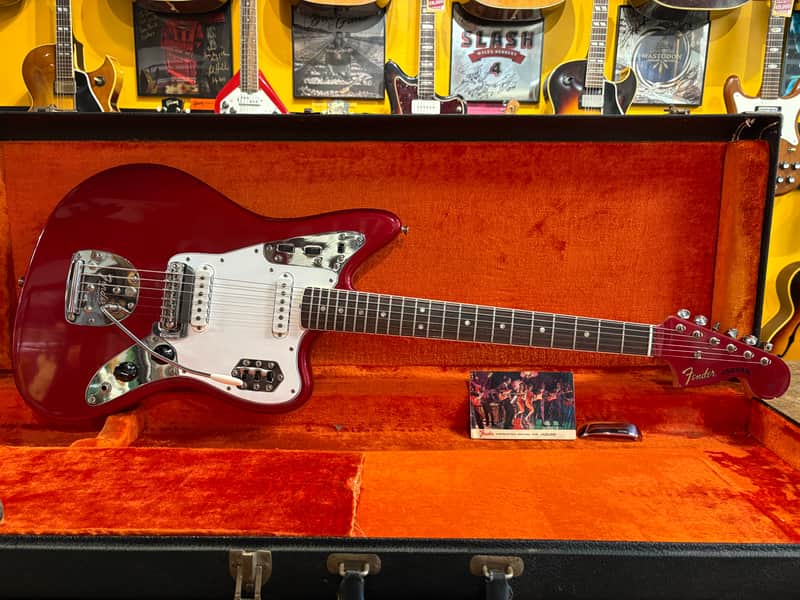 Fender Jaguar Candy Apple Red 1966 image 1