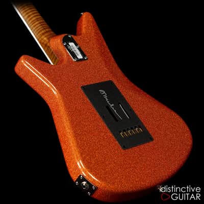 Ernie Ball Music Man Albert Lee HH Orange Crush Sparkle BFR #38/75 image 10