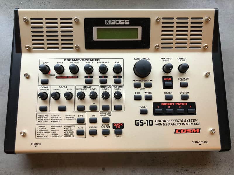 Boss GS-10 Guitar Multi-Effects Unit | Reverb