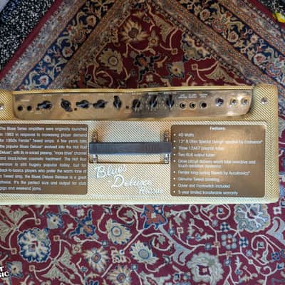 Fender Blues Deluxe Tweed w/ Tone Tubby Speaker - Used image 2