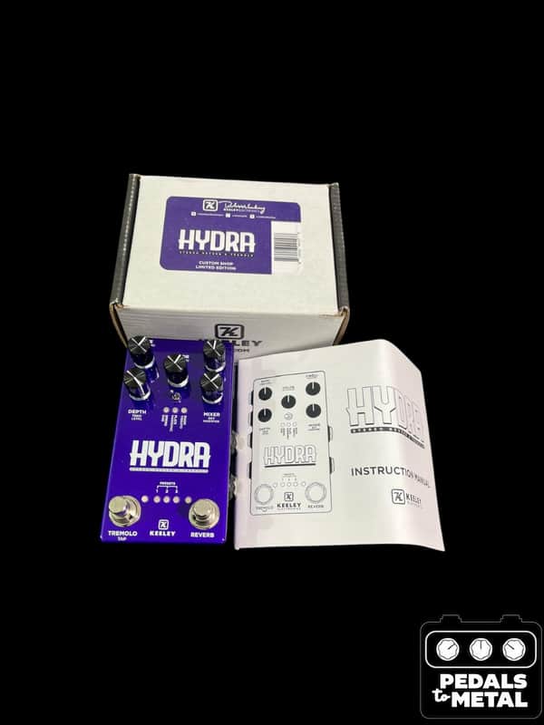 Keeley Hydra Stereo Reverb & Tremolo 2020 - Present - Blue - X20246 image 1