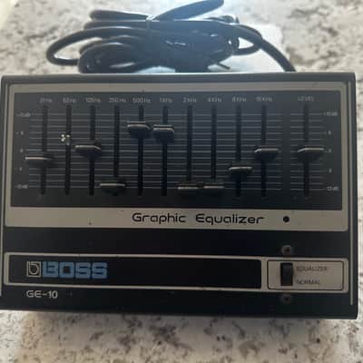 Boss GE-10 Graphic EQ | Reverb