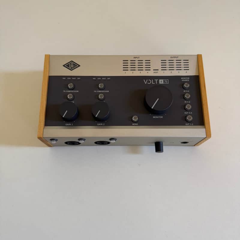 Universal Audio Volt 476 USB-C Audio Interface 2021 - Present - Tan / Gray image 1