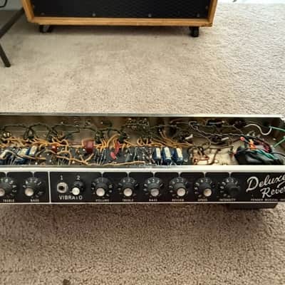 1966 Fender Deluxe Reverb - Includes Headshell image 6