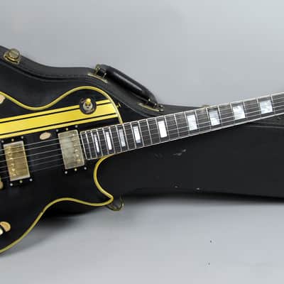 Gibson Les Paul Custom James Hetfield "Iron Cross" Replica 1973 Black Guitar W/HSC USA image 3