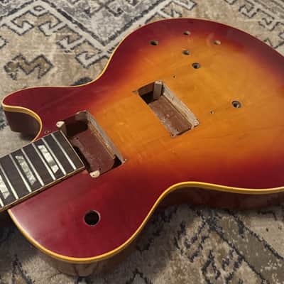 Gibson Vintage 1973 Les Paul Deluxe Project Guitar 1970's 8lbs 15oz fully equipped image 4