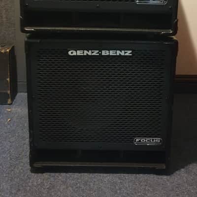 2 x Genz Benz Focus 112 Bass Cabinets + TC Electronic BH250 Bass head image 1