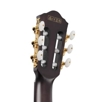 Used Ibanez FRH20QMNCTL Acoustic-Electric Nylon - Cosmic Blue Sunburst Low Gloss image 6