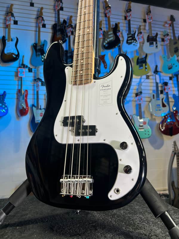 Fender Standard Precision Bass Black, Laurel Fingerboard Auth Deal Free Ship! 233 FREE PLEK! image 1