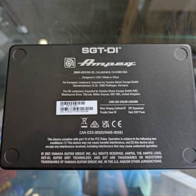 Ampeg SGT-DI Bass Preamp / DI 2023 - Present - Silver / Black image 4